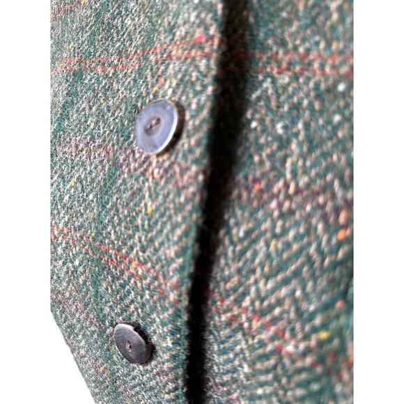 Vintage Kriza Tweed Button Down Wool Jacket Size 42./ US 10 - Picture 4 of 6